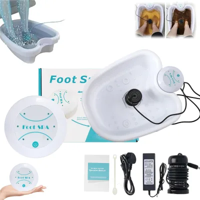 Bain de pieds ionique avec bassine pliable