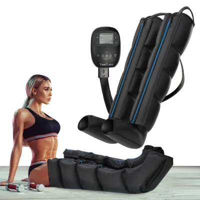 Bottes de massage des jambes à compression d'air