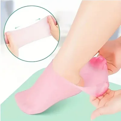 Chaussettes longues en gel de silicone – image 3