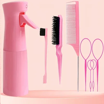 Ensemble de coiffure 8 pièces en plastique – image 2