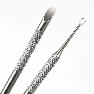 Repousse-cuticules double embout en inox – image 2