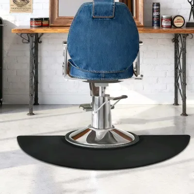 Tapis de sol demi-cercle pour salon de coiffure – image 2